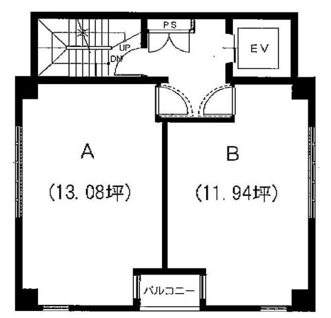 北新地　貸店舗事務