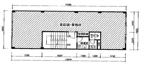 東梅田 貸店舗事務