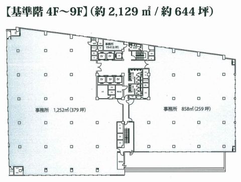西梅田 貸店舗事務