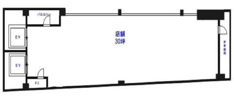 東梅田 貸店舗事務