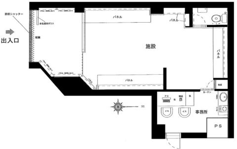 東梅田 貸店舗事務