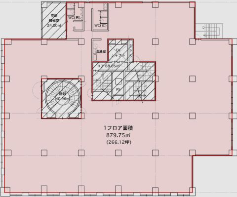 梅田 貸店舗事務