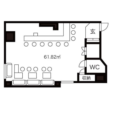 北新地 貸店舗事務